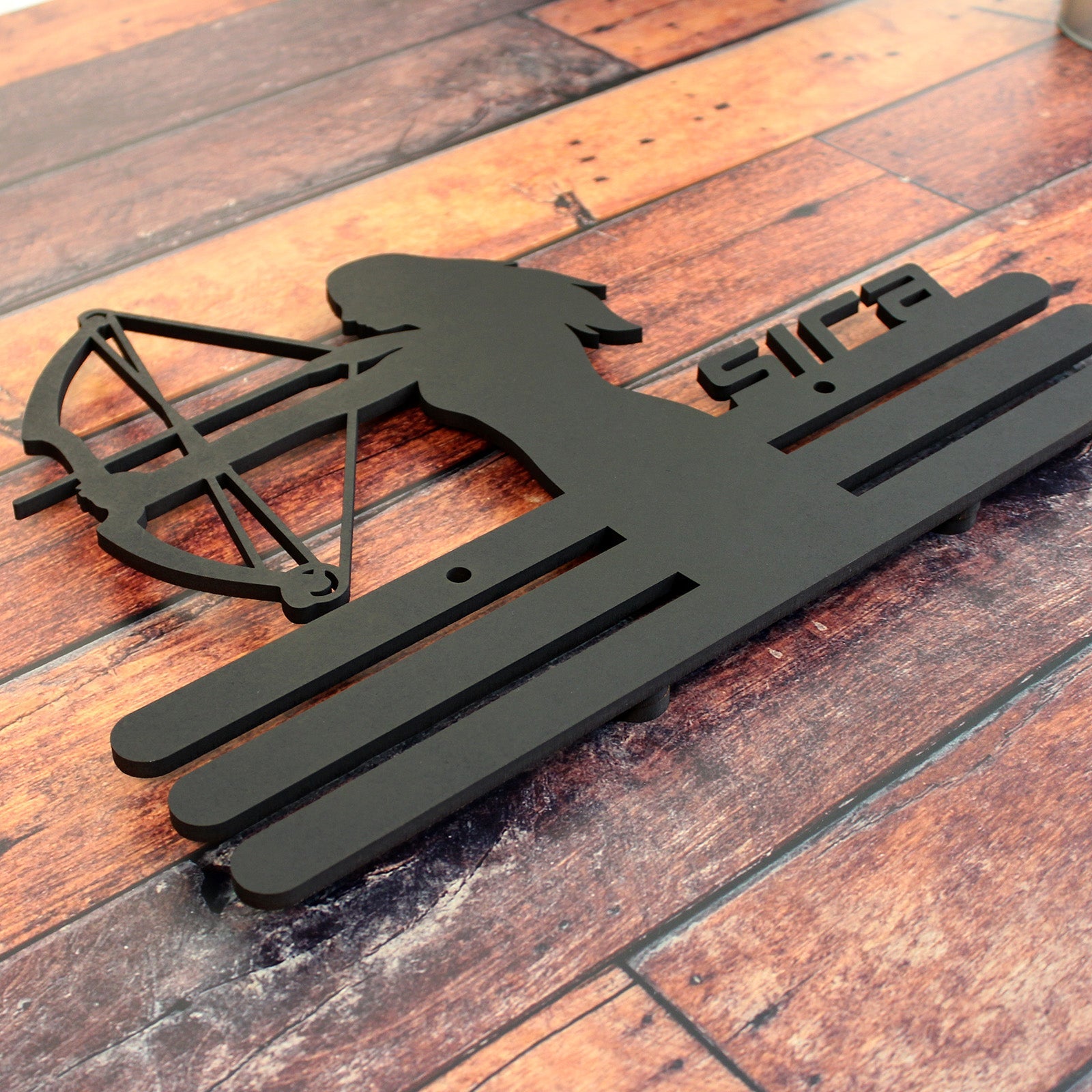 Personalisierte Medaille Bogenschießen mit Namen