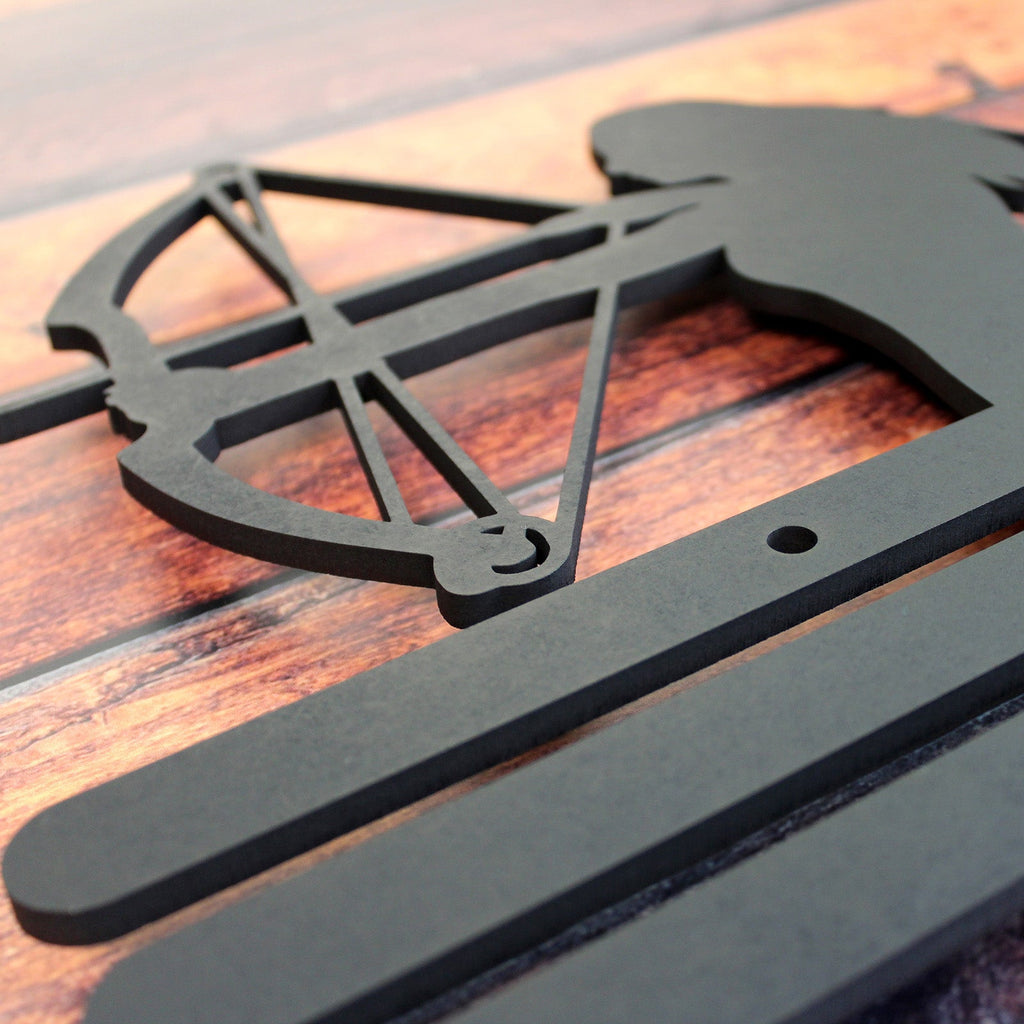 Personalisierte Medaille Bogenschießen mit Namen