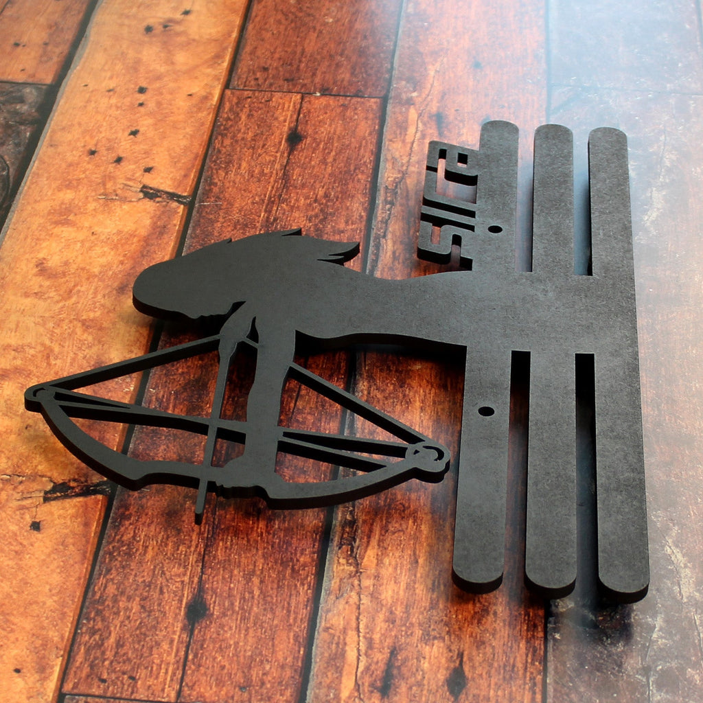 Personalisierte Medaille Bogenschießen mit Namen