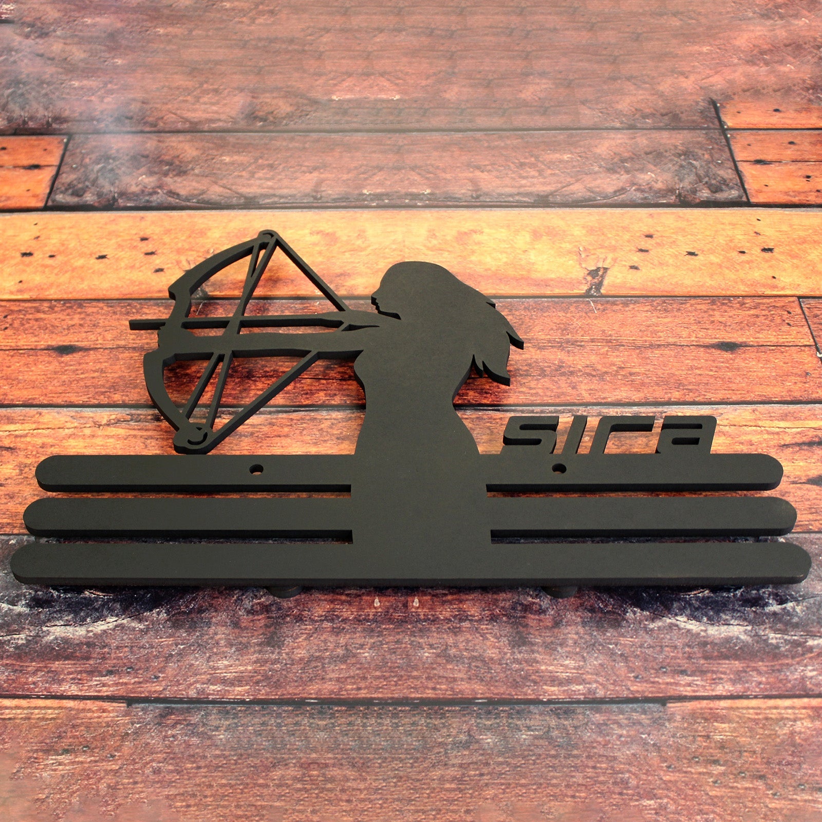 Personalisierte Medaille Bogenschießen mit Namen