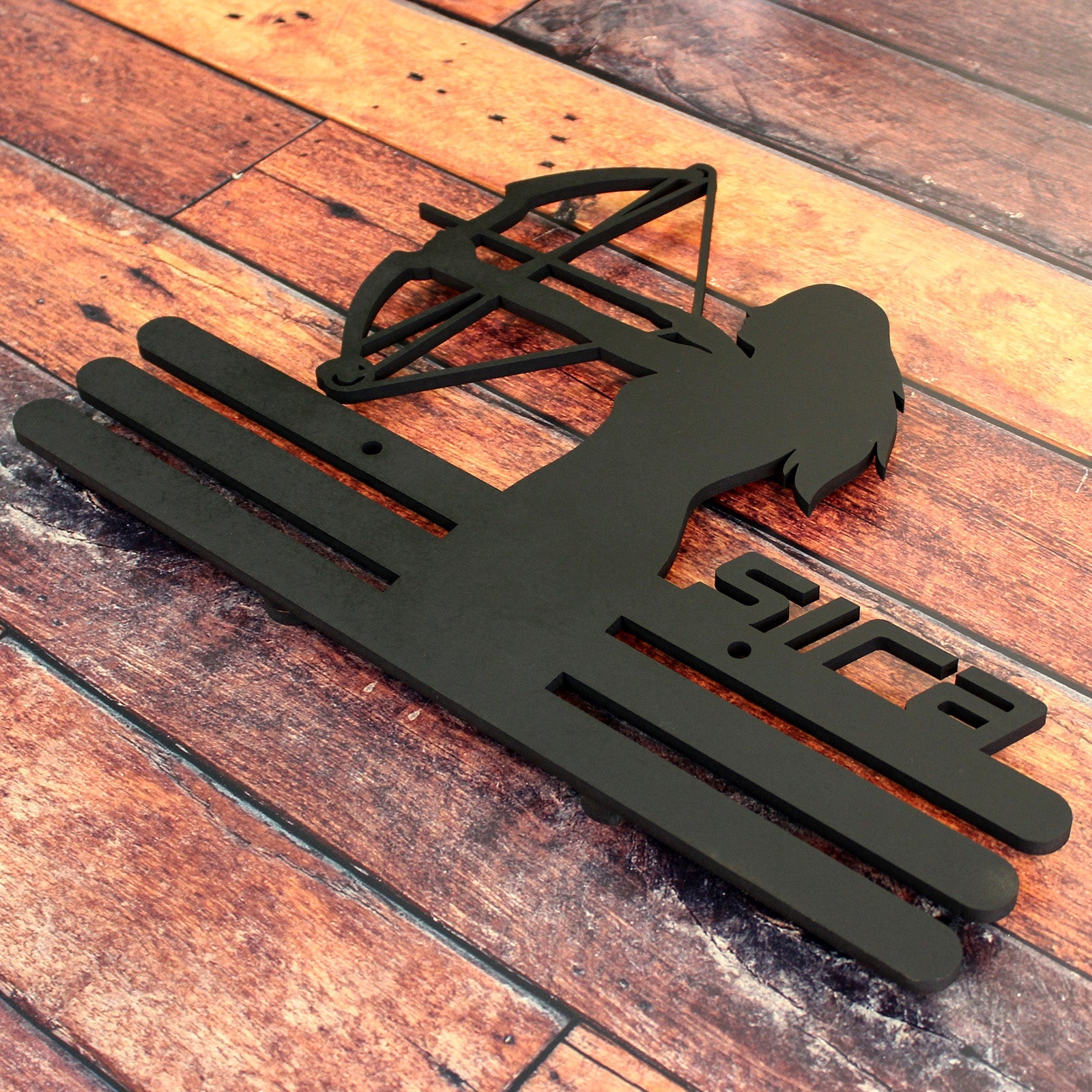 Personalisierte Medaille Bogenschießen mit Namen