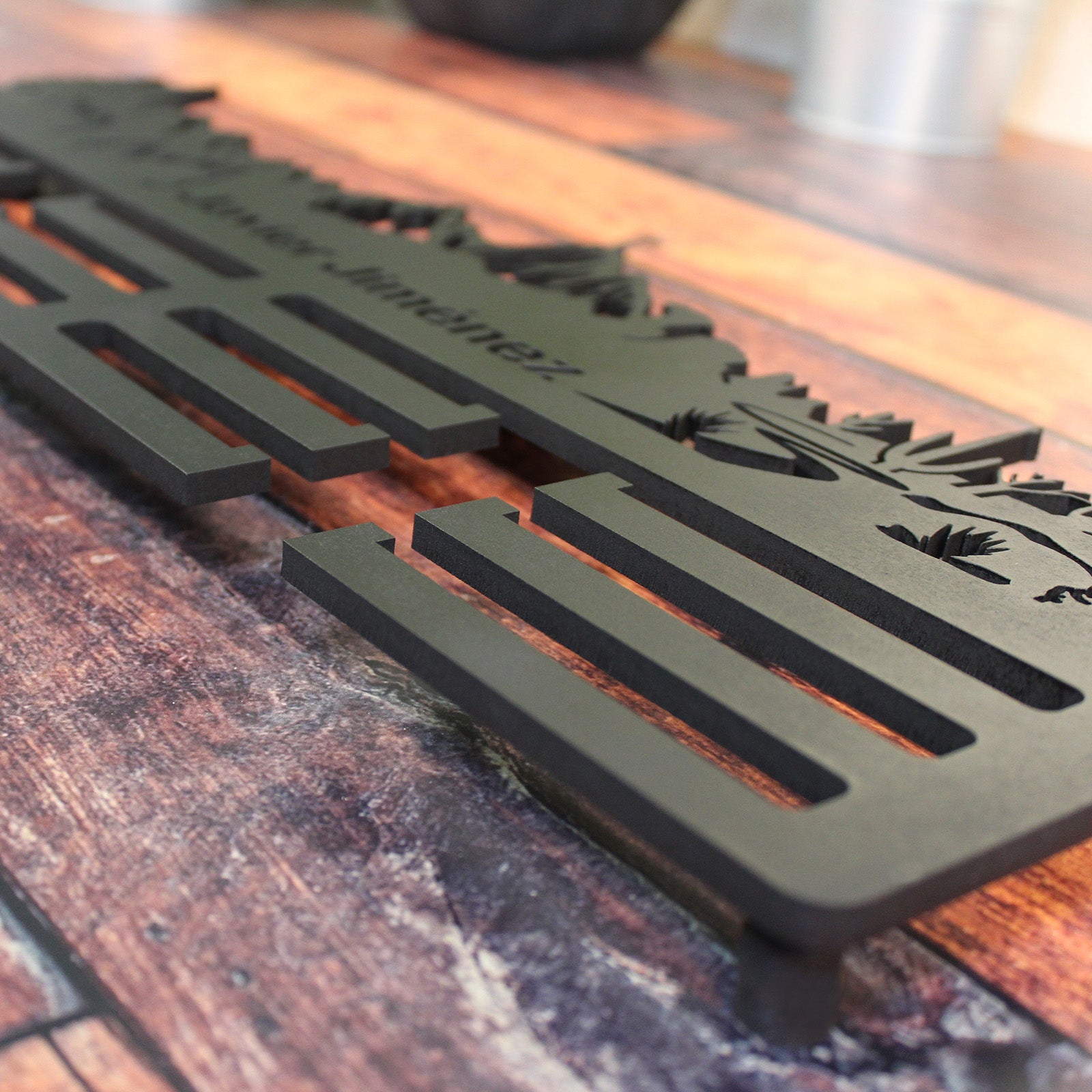 Personalisierter Medaillenhalter Running