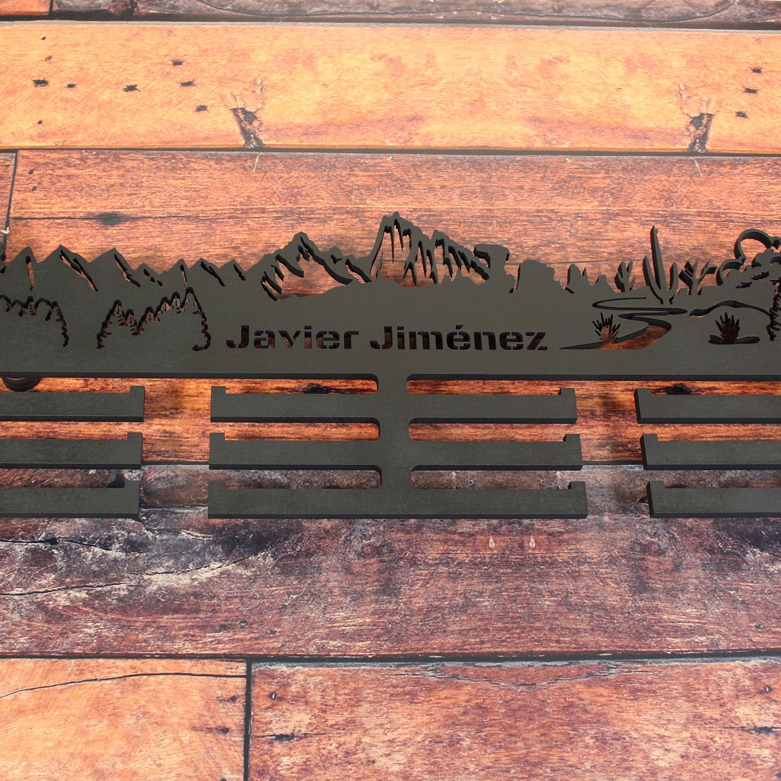 Personalisierter Medaillenhalter Running