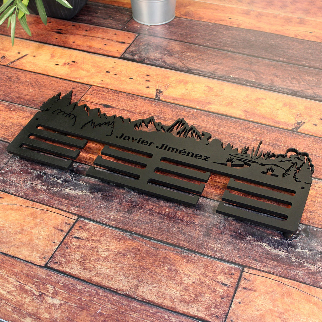 Personalisierter Medaillenhalter Running