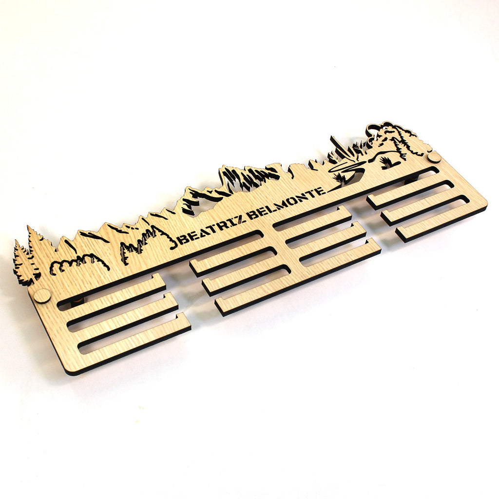 Personalisierter Medaillenhalter Running