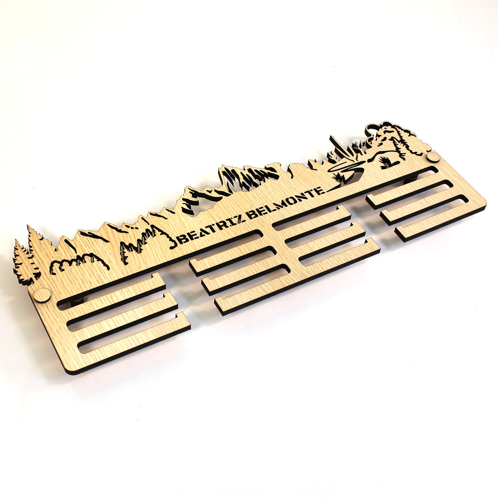 Personalisierter Medaillenhalter Running