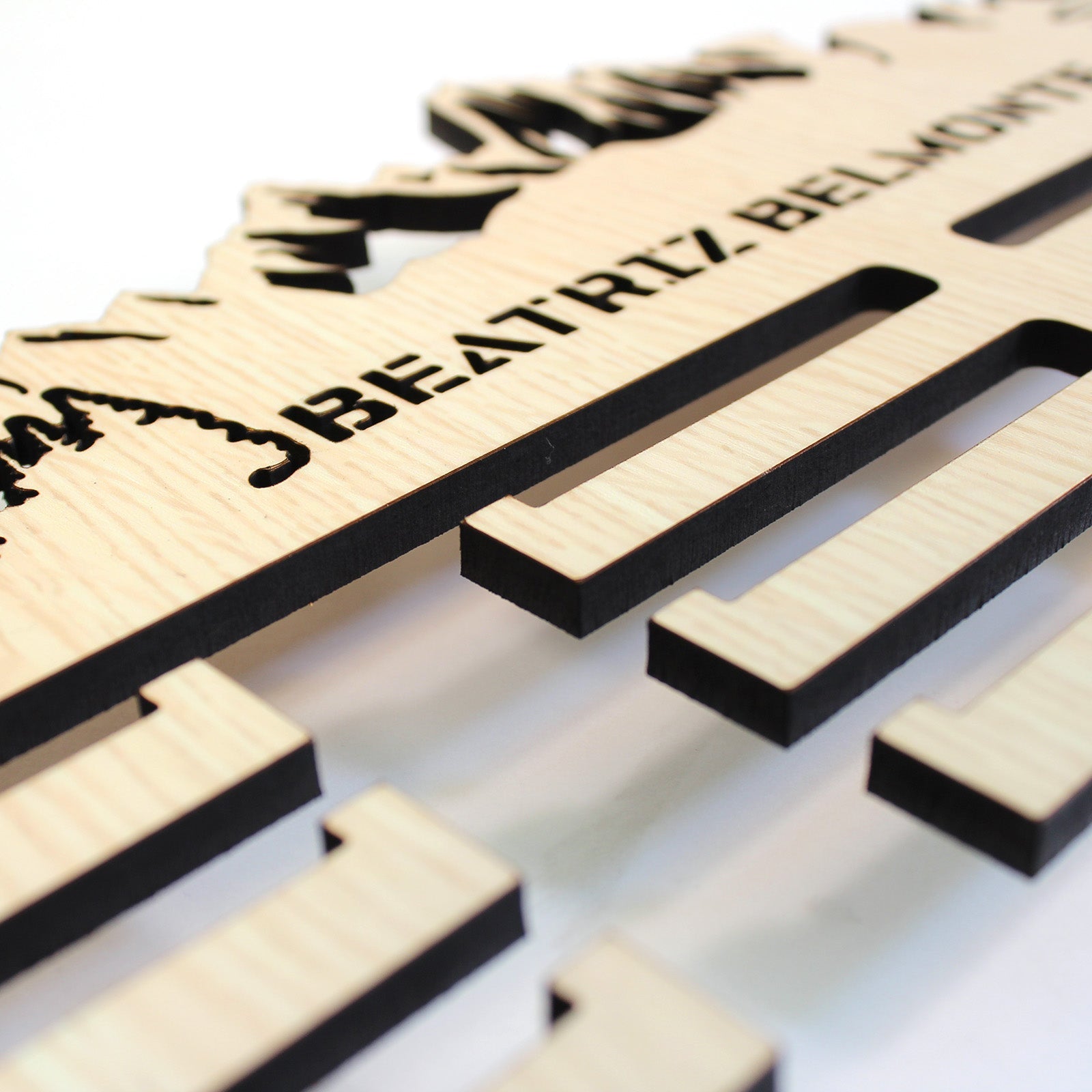 Personalisierter Medaillenhalter Running