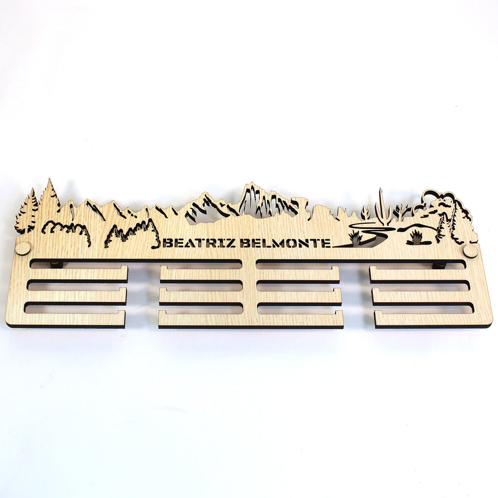 Personalisierter Medaillenhalter Running