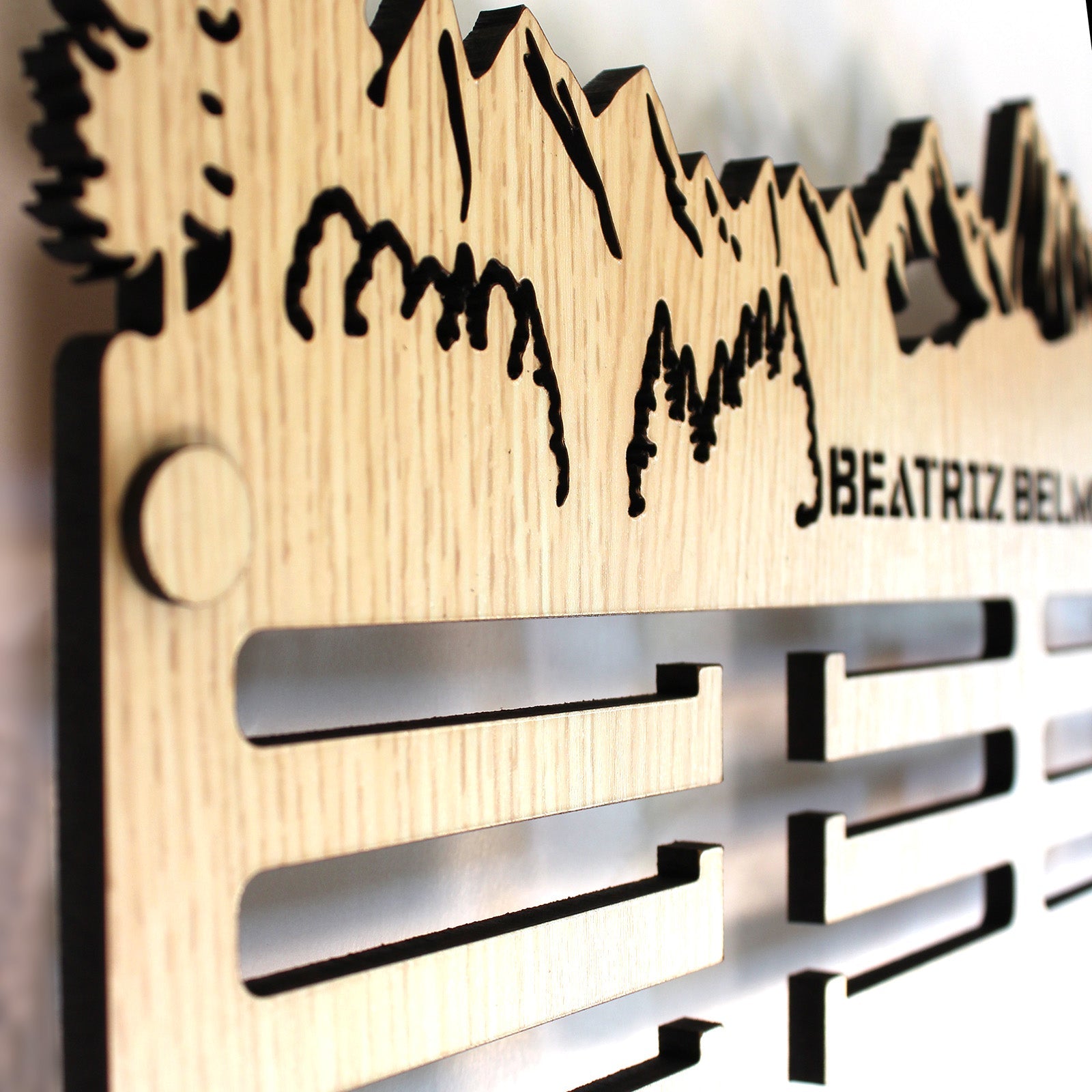 Personalisierter Medaillenhalter Running