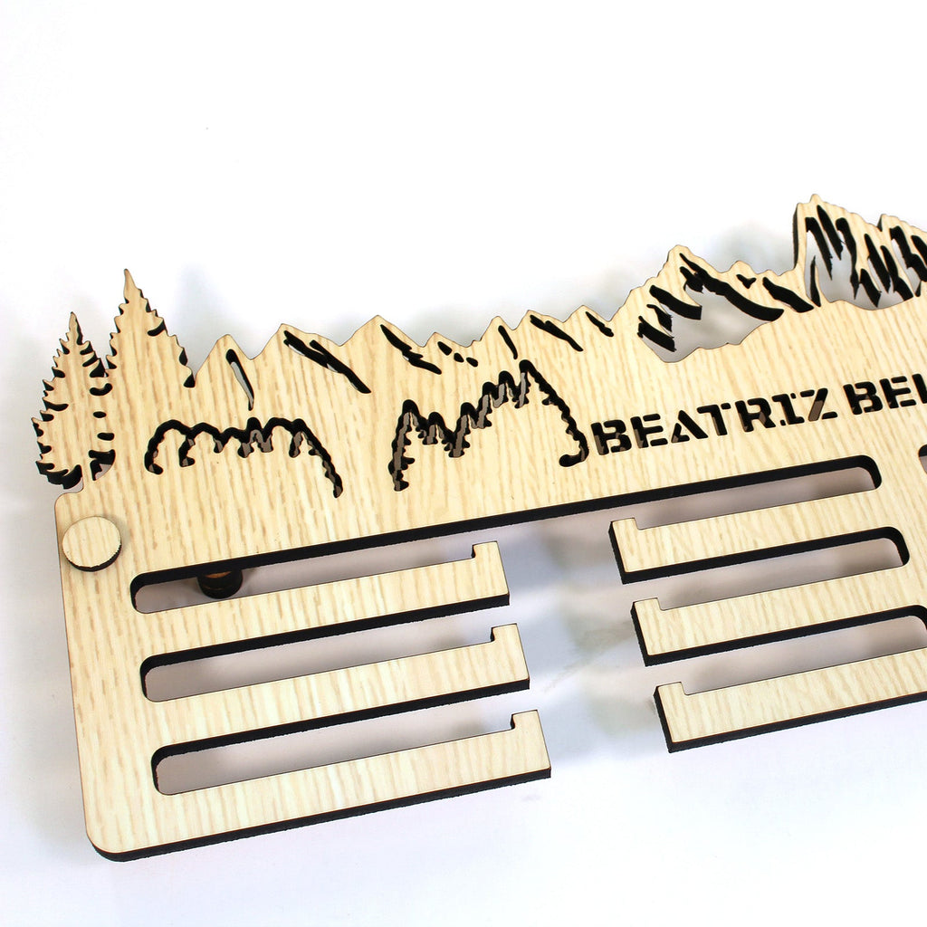 Personalisierter Medaillenhalter Running