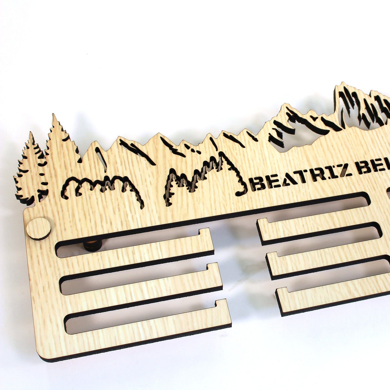 Personalisierter Medaillenhalter Running