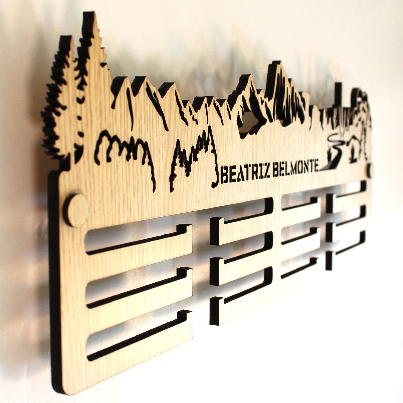 Personalisierter Medaillenhalter Running