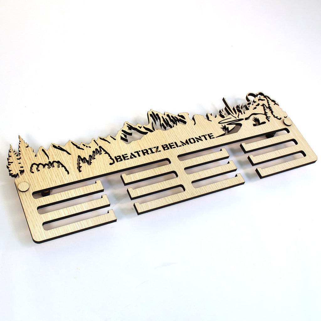 Personalisierter Medaillenhalter Running