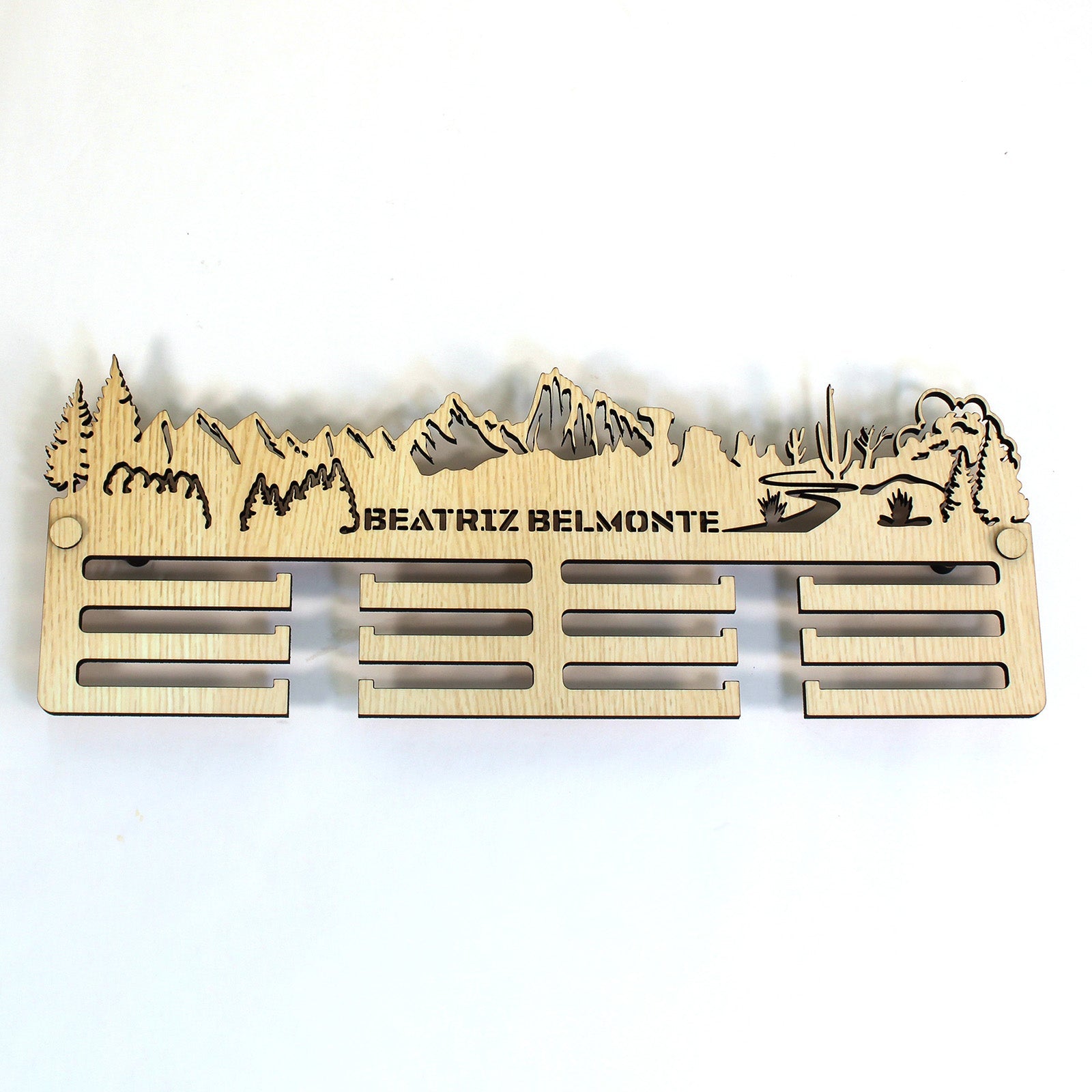 Personalisierter Medaillenhalter Running