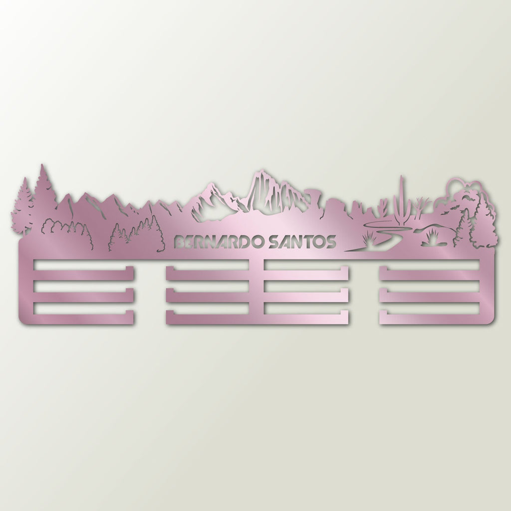 Personalisierter Medaillenhalter Running