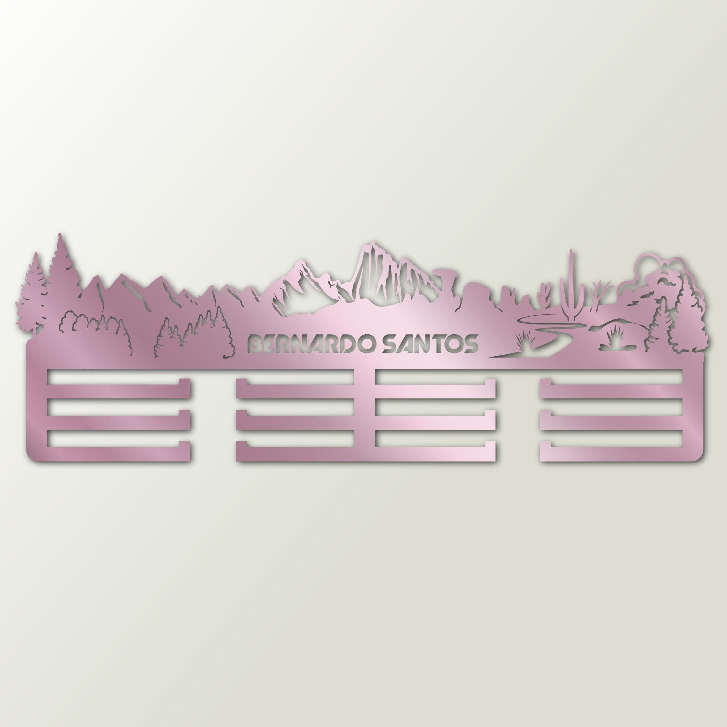 Personalisierter Medaillenhalter Running