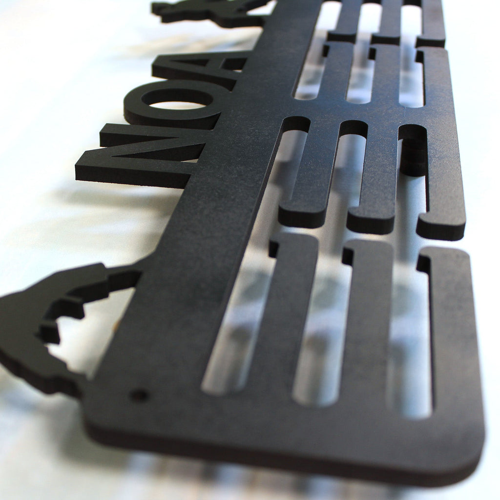 Personalisierter Medaillenhalter Karate mit Namen