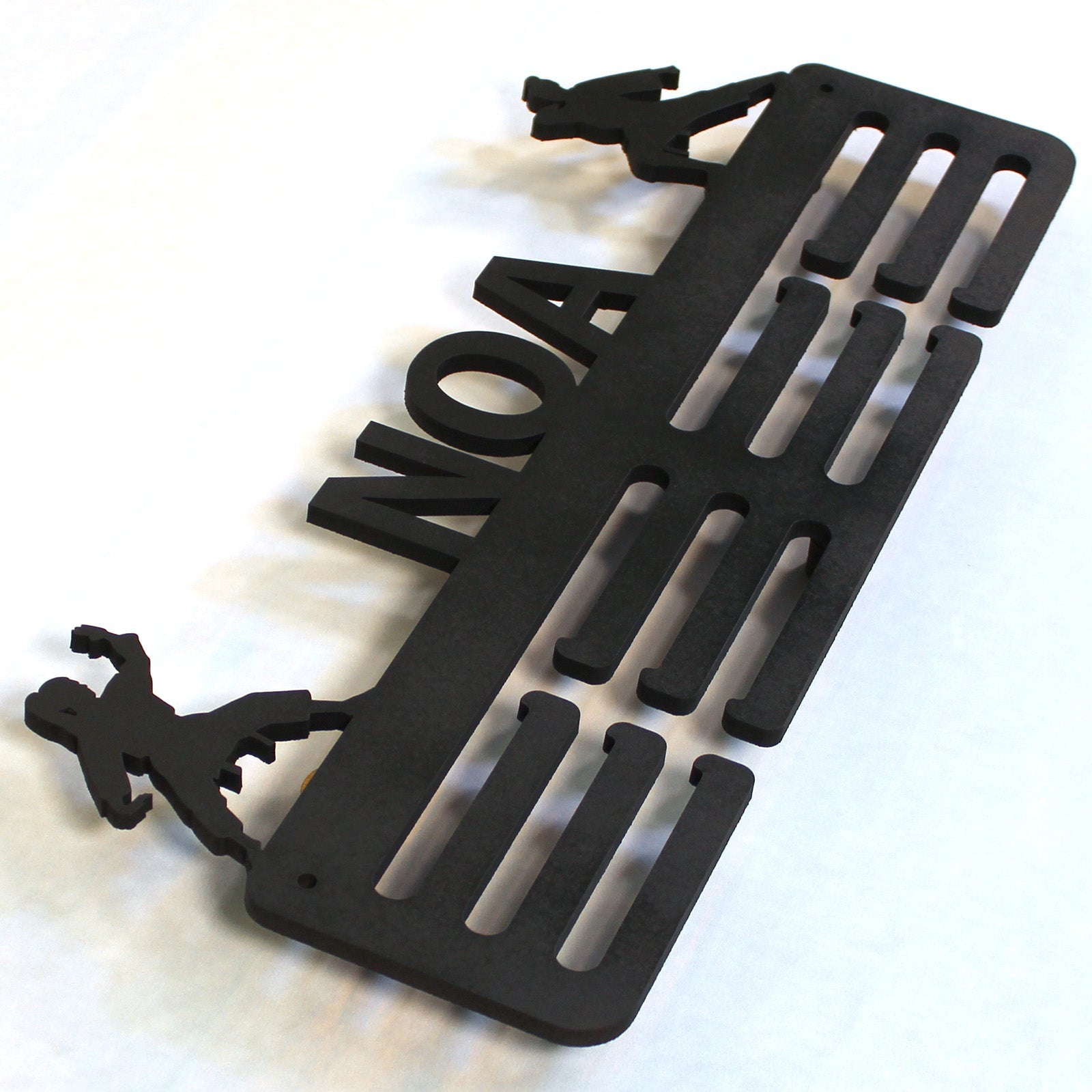 Personalisierter Medaillenhalter Karate mit Namen