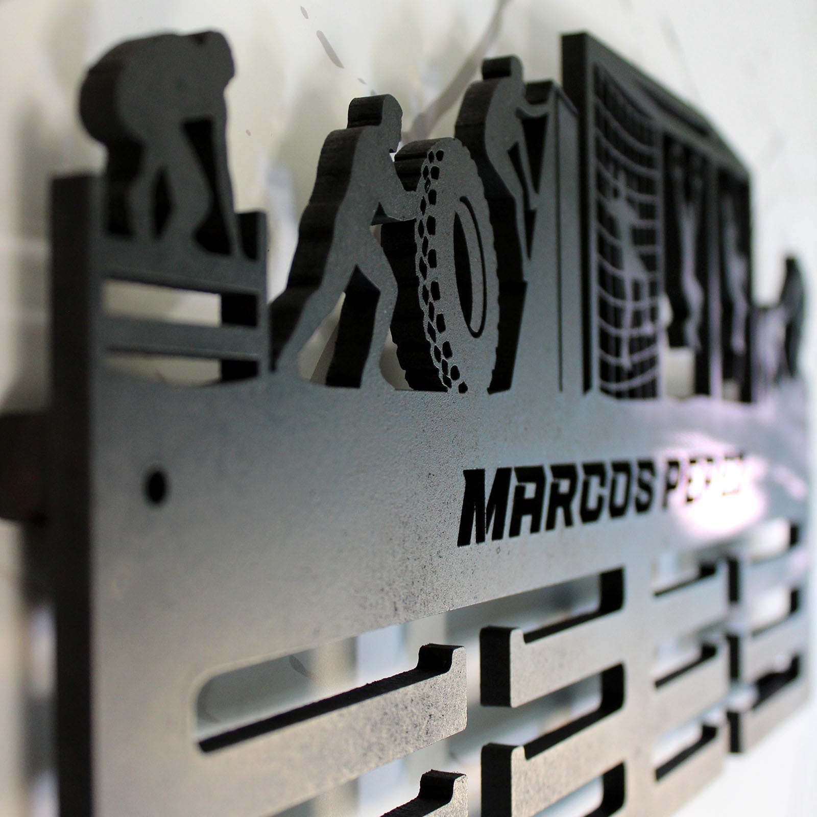 Personalisierter Medaillenhalter OCR / Hindernislauf