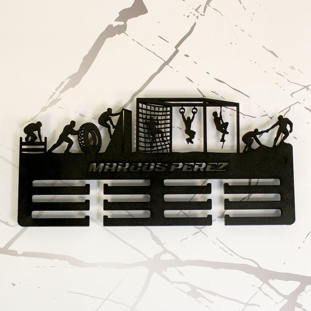 Personalisierter Medaillenhalter OCR / Hindernislauf