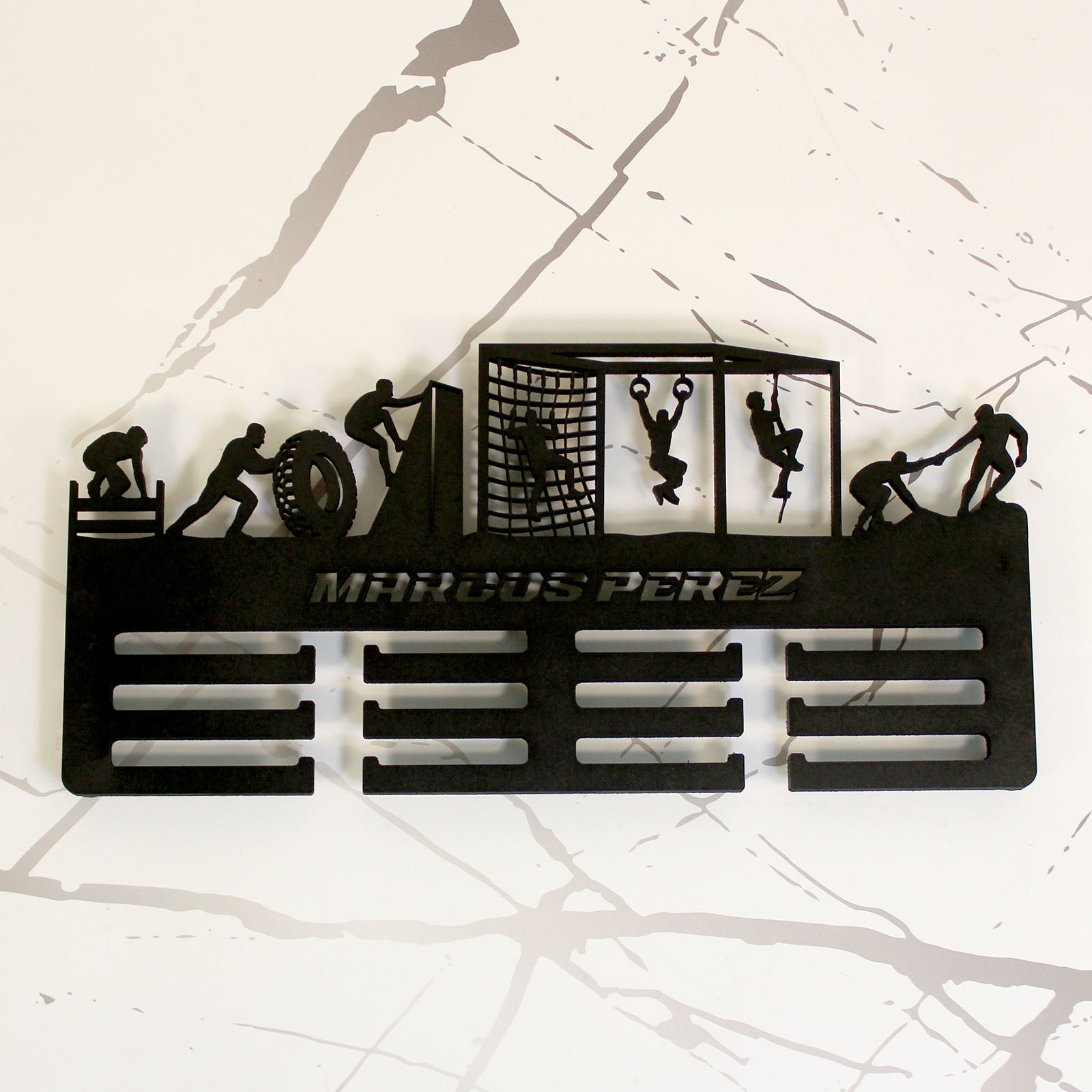 Personalisierter Medaillenhalter OCR / Hindernislauf