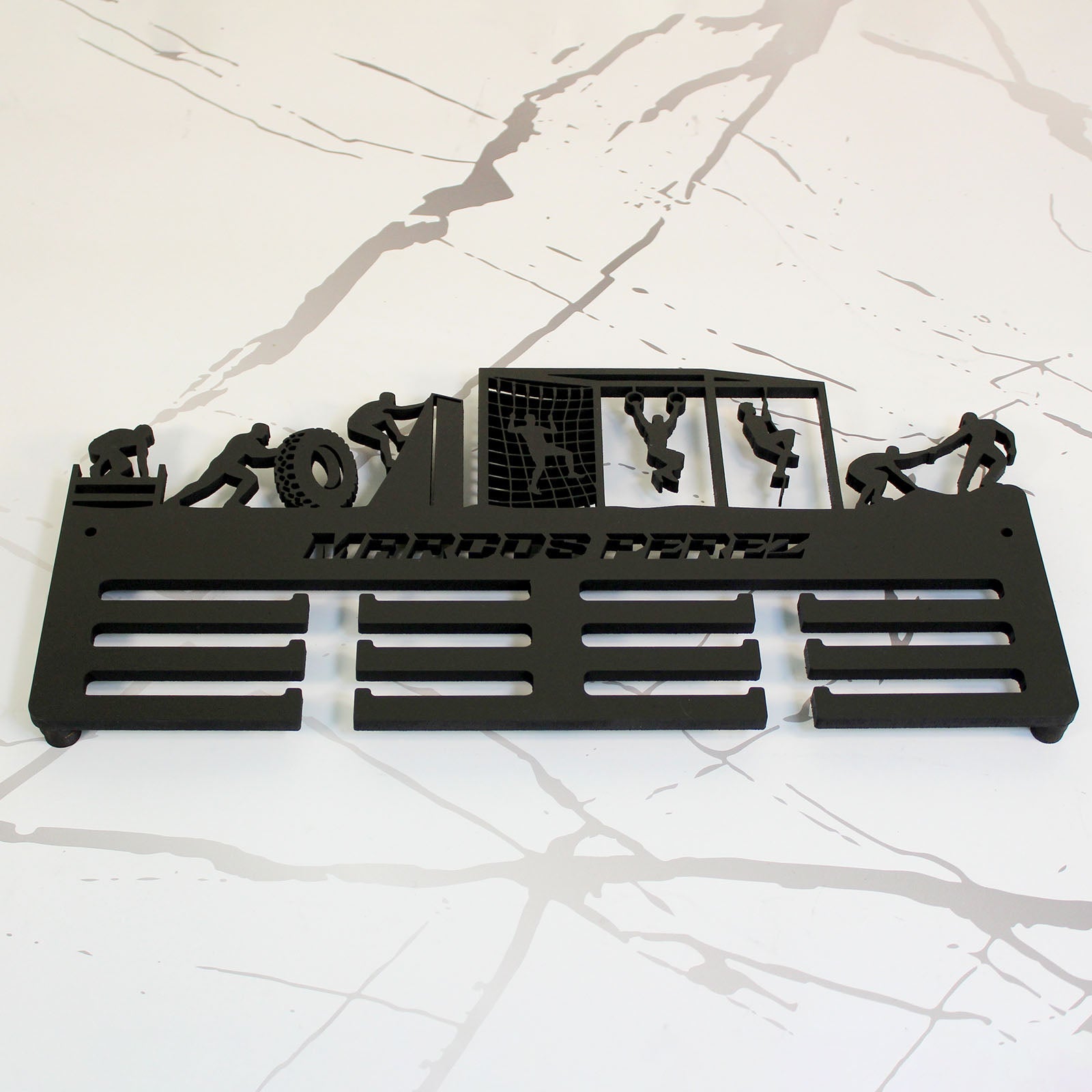 Personalisierter Medaillenhalter OCR / Hindernislauf