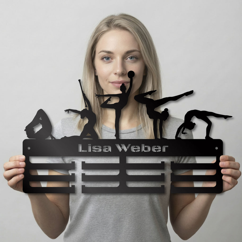 Personalisierter Medaillenhalter Rhythmische Sportgymnastik