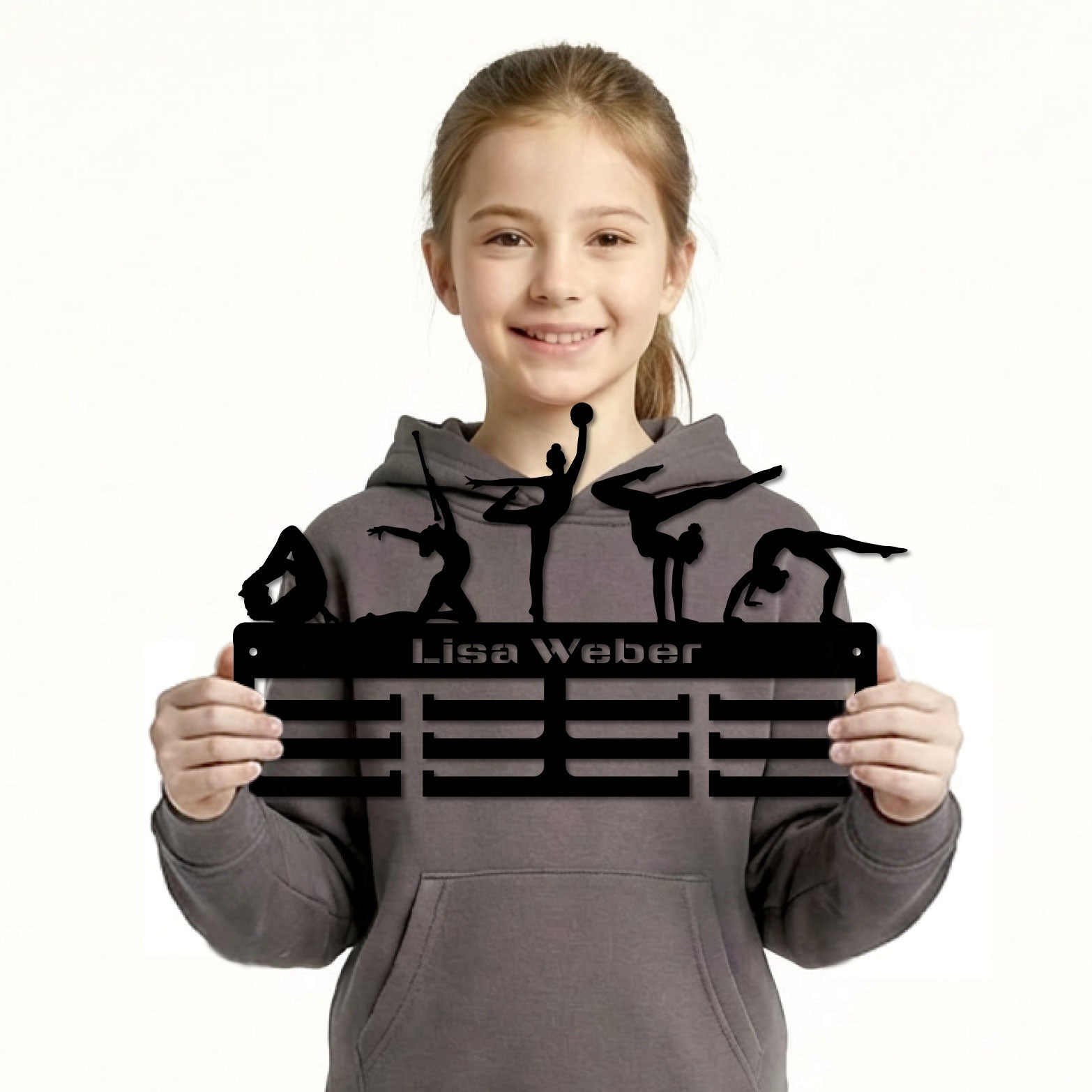 Personalisierter Medaillenhalter Rhythmische Sportgymnastik