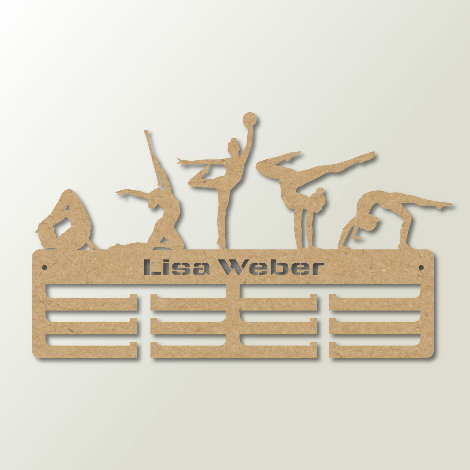 Personalisierter Medaillenhalter Rhythmische Sportgymnastik