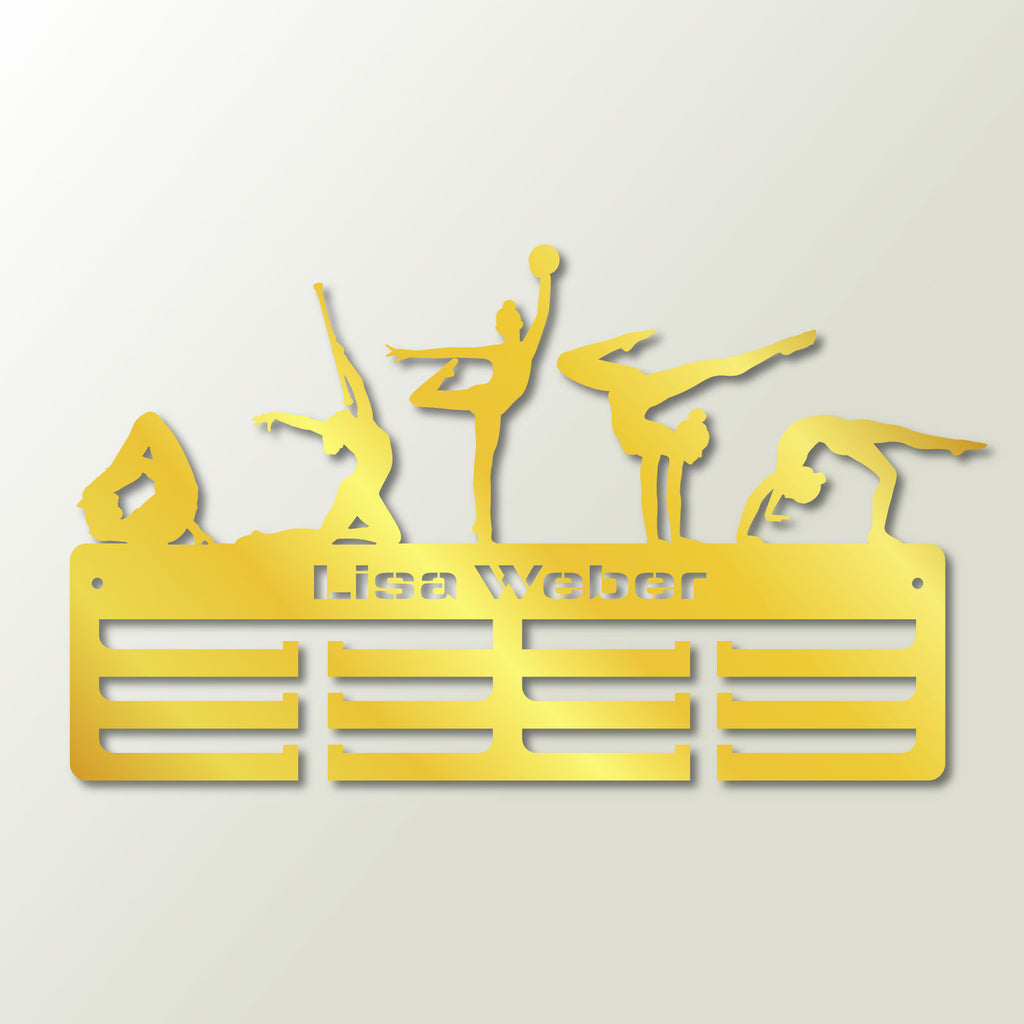 Personalisierter Medaillenhalter Rhythmische Sportgymnastik