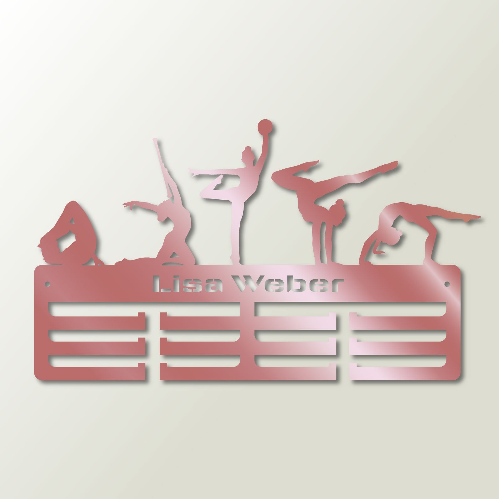 Personalisierter Medaillenhalter Rhythmische Sportgymnastik