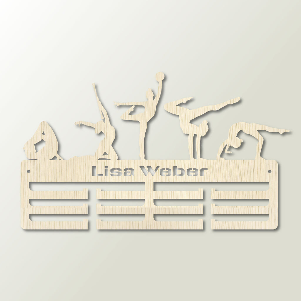Personalisierter Medaillenhalter Rhythmische Sportgymnastik