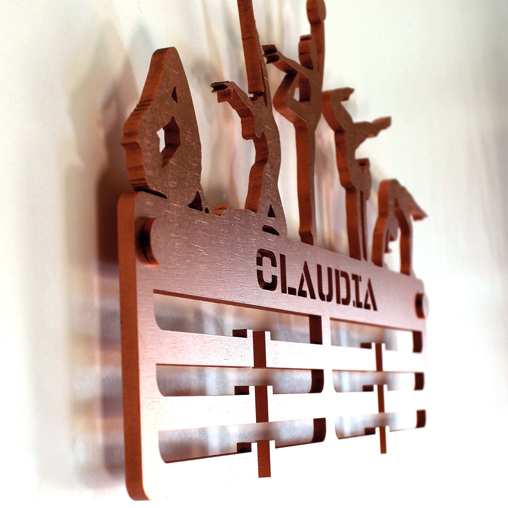 Personalisierter Medaillenhalter Rhythmische Sportgymnastik