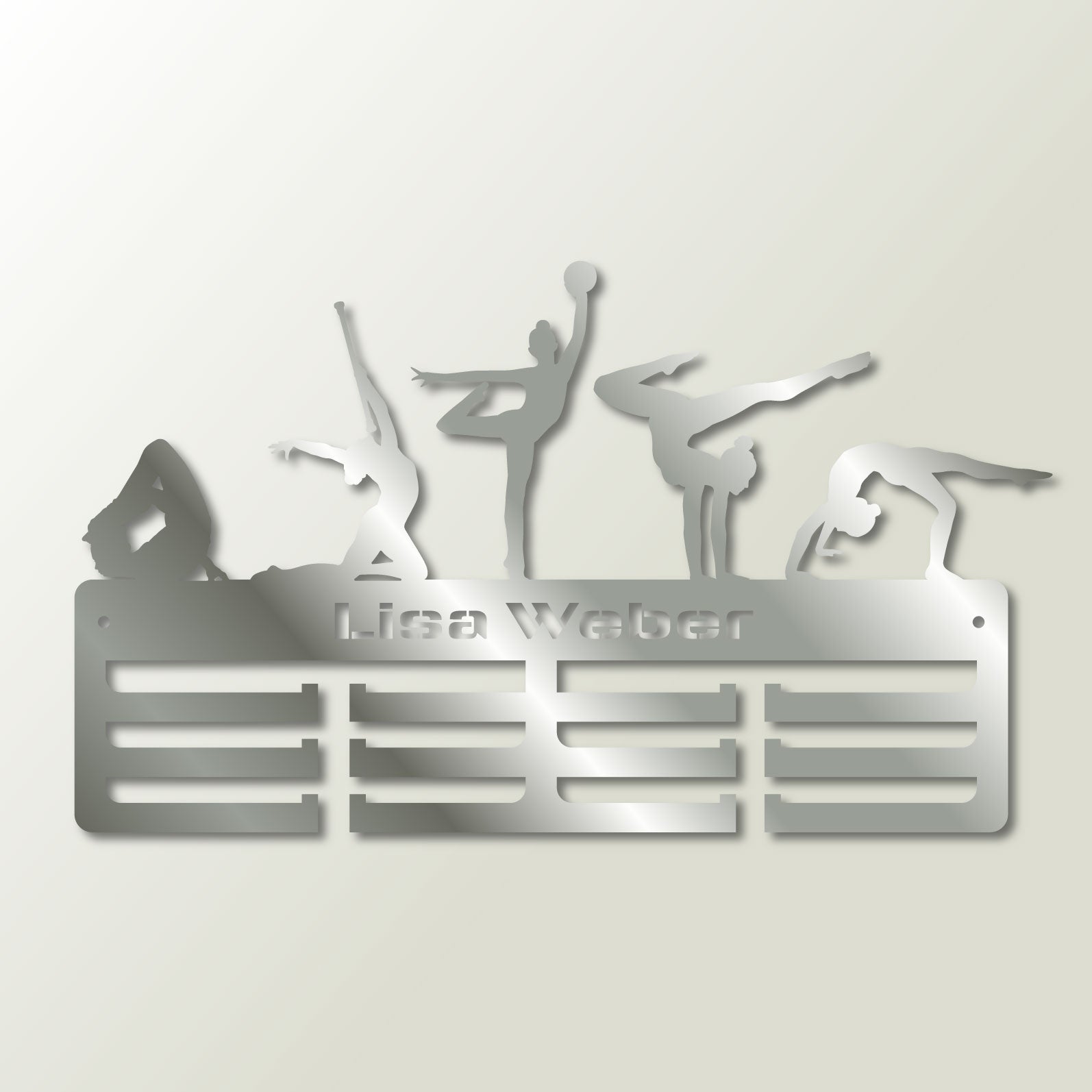 Personalisierter Medaillenhalter Rhythmische Sportgymnastik