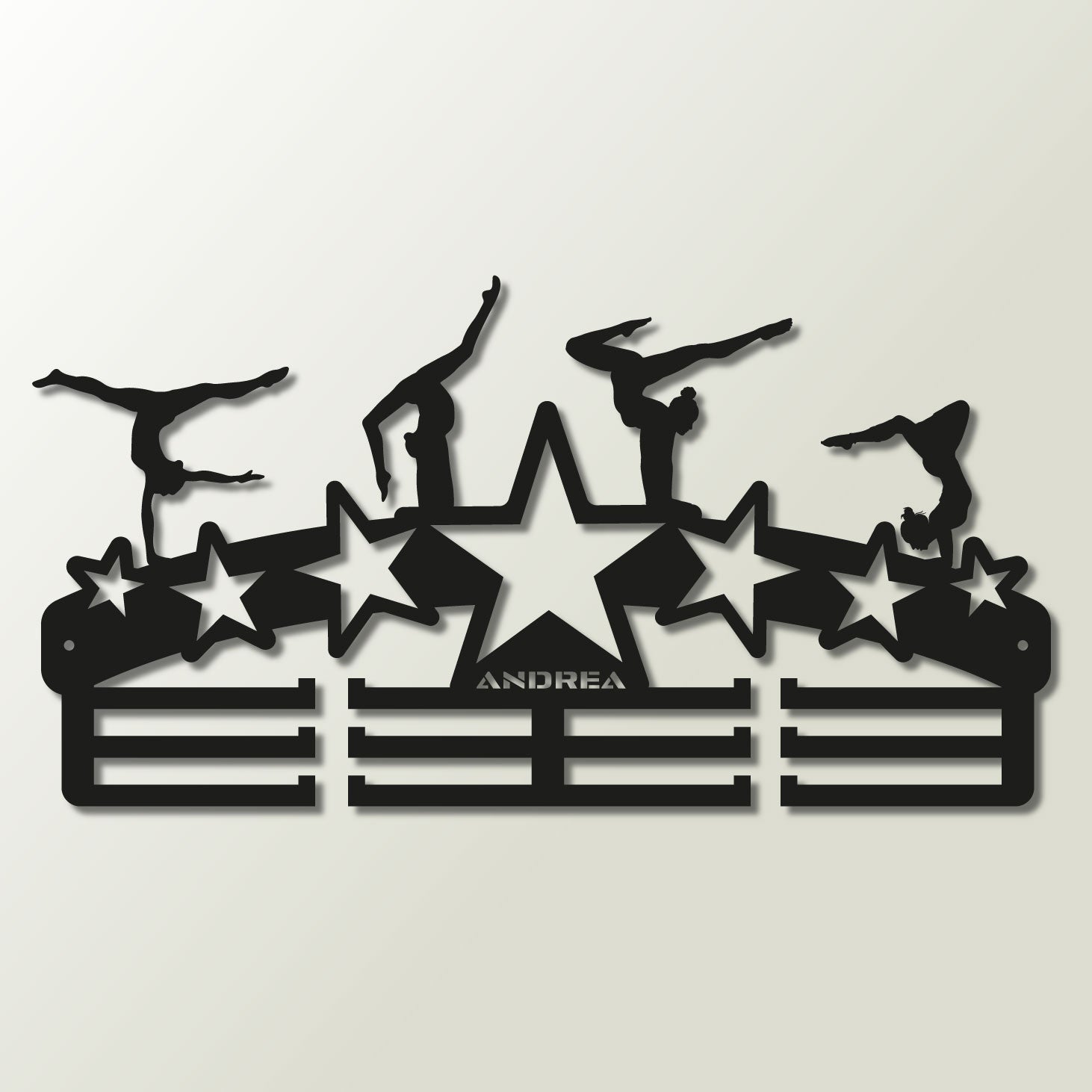 Personalisierter Medaillenhalter Rhythmische Sportgymnastik