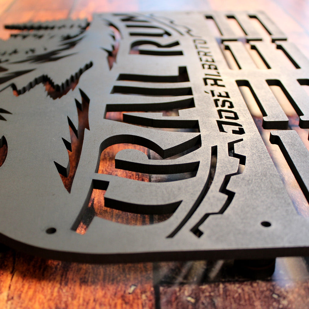 Personalisiertes Medaillon-Halfter für Trailrunning mit Namen