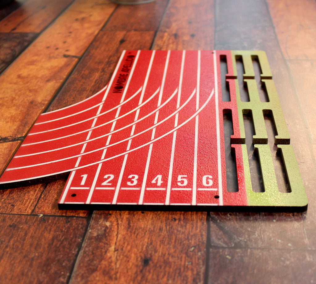 Personalisierter Medaillenhalter Laufen / Marathon / Leichtathletik mit Namen