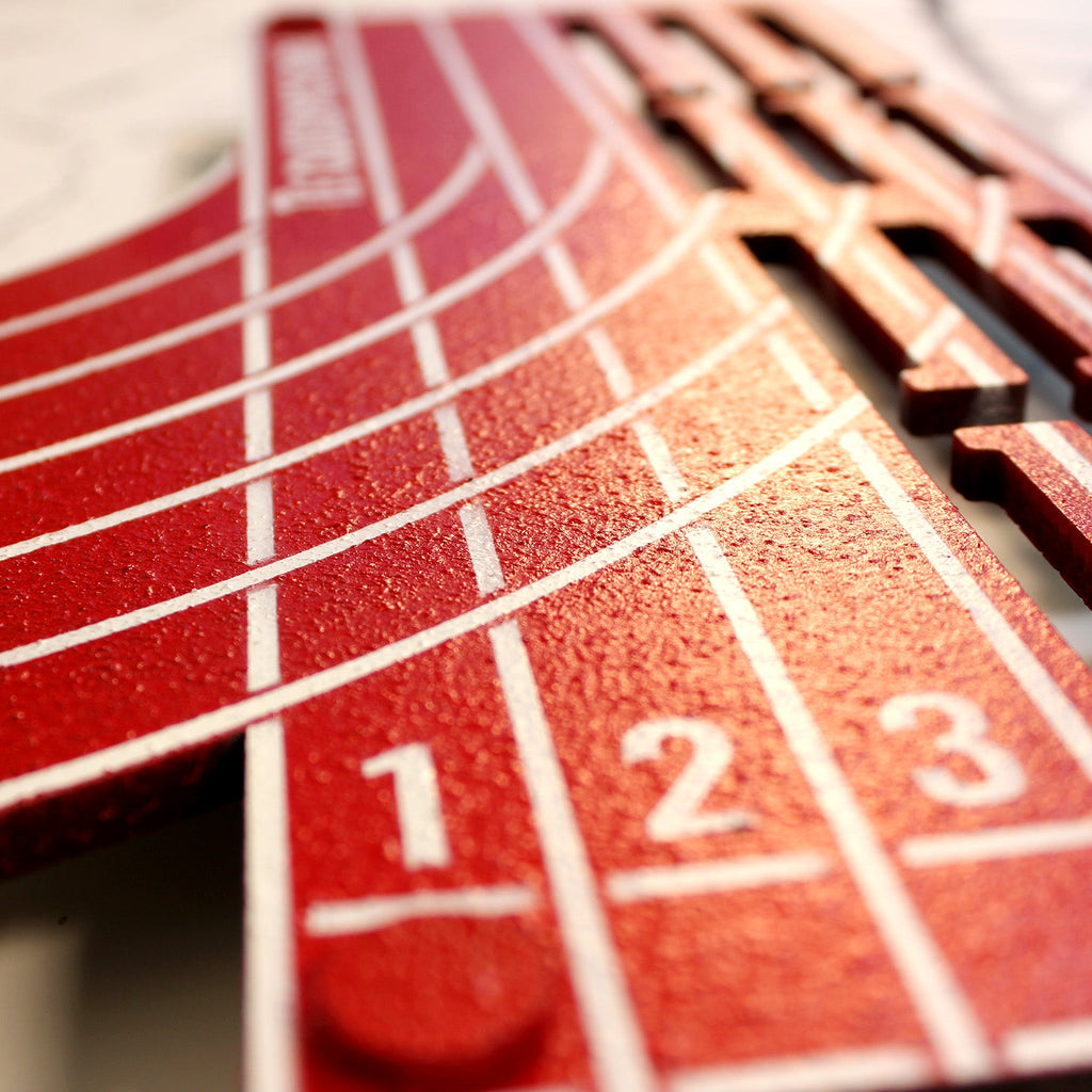 Personalisierter Medaillenhalter Laufen / Marathon / Leichtathletik mit Namen