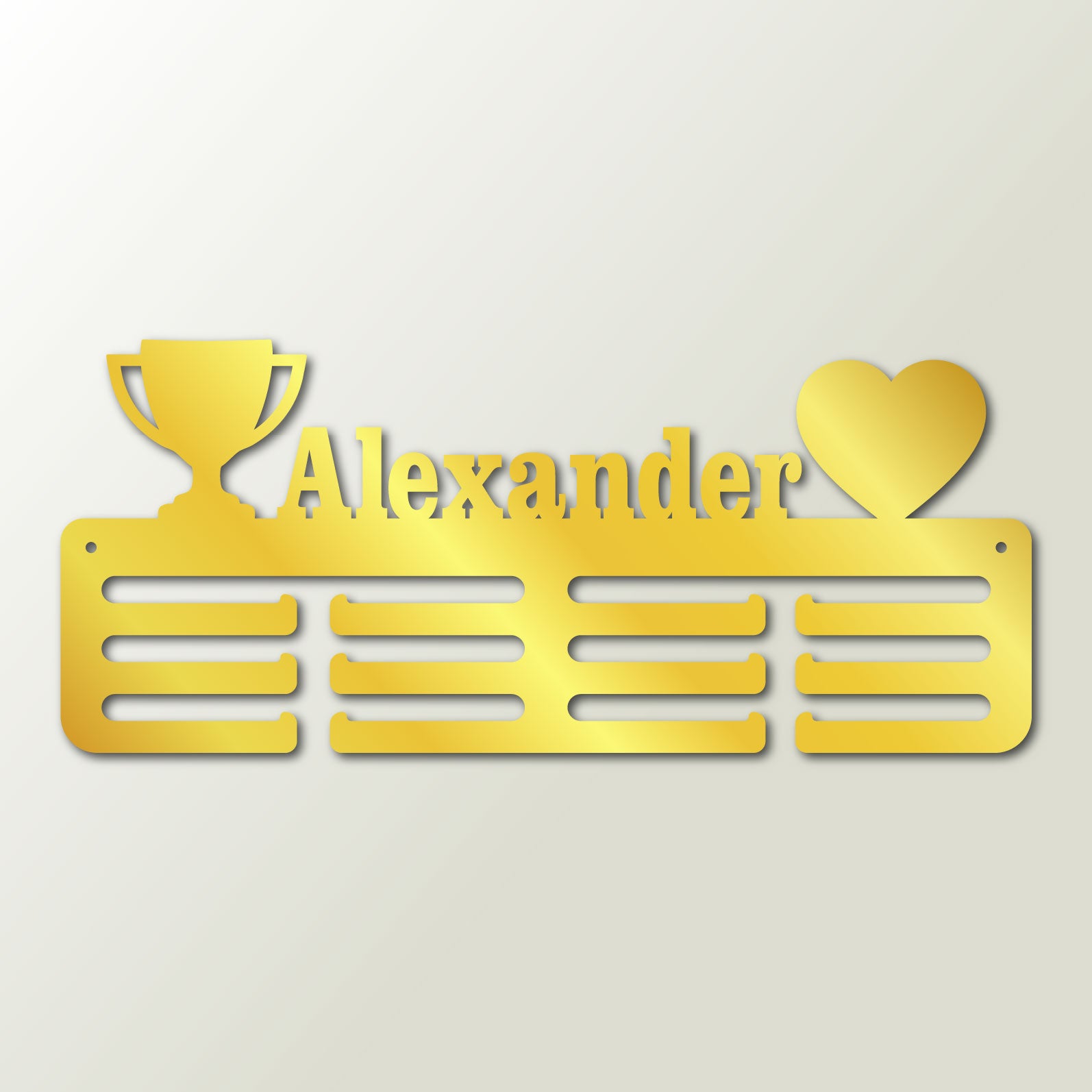 Personalisierter Medaillenhalter