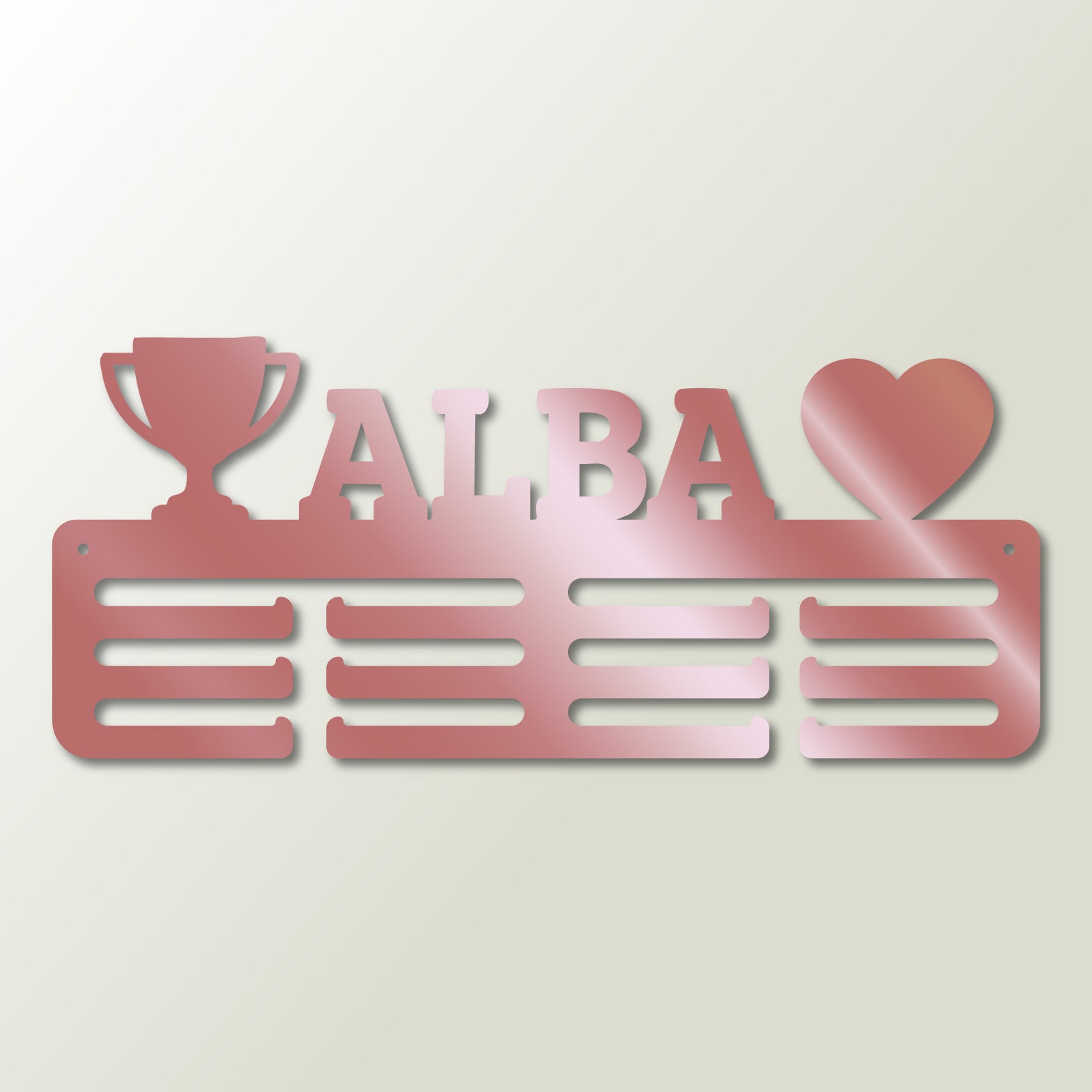 Personalisierter Medaillenhalter