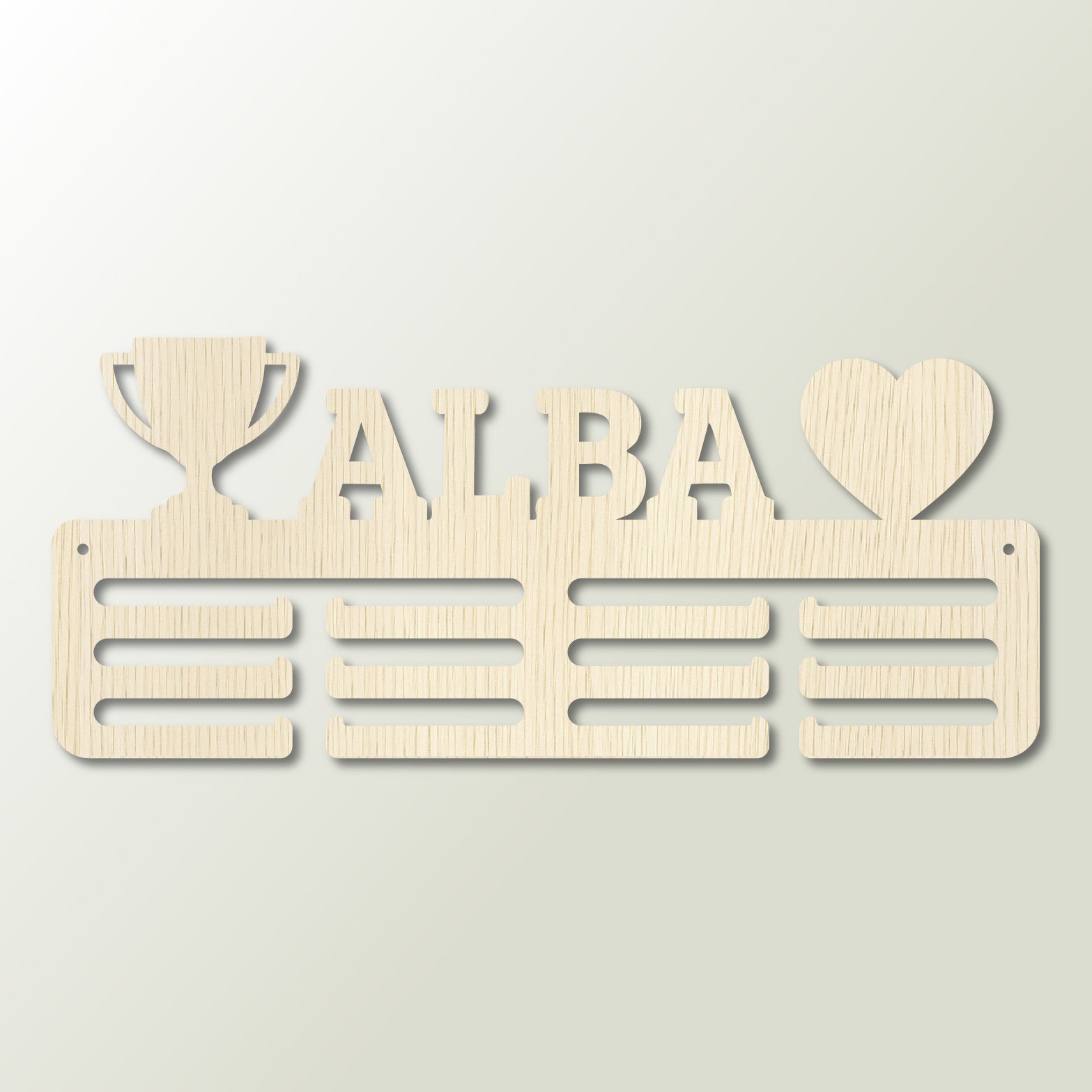 Personalisierter Medaillenhalter