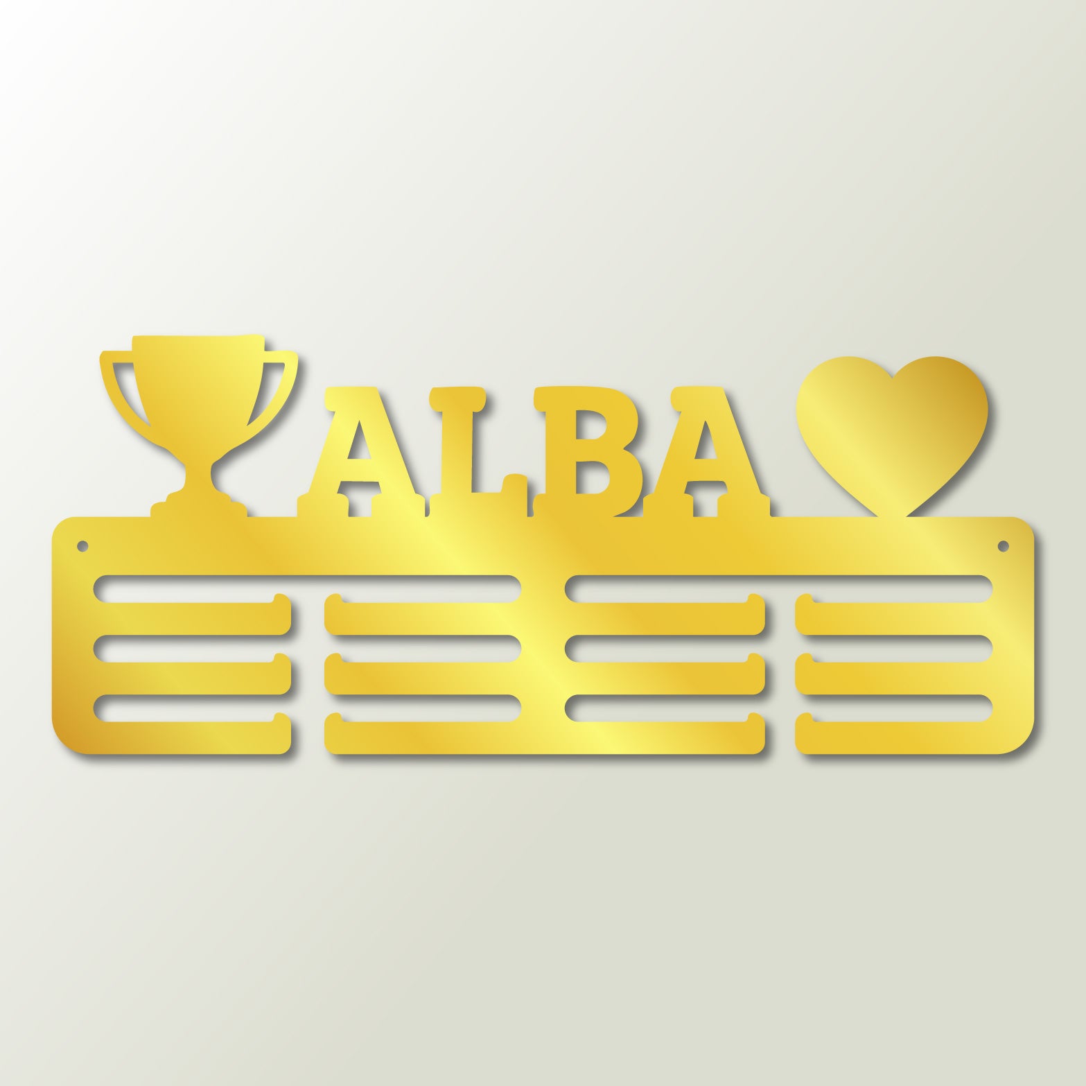 Personalisierter Medaillenhalter