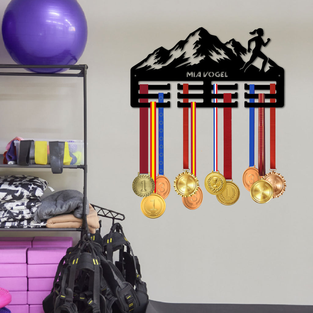 Medaillenhalter Trail Running Ultratrail personalisiert
