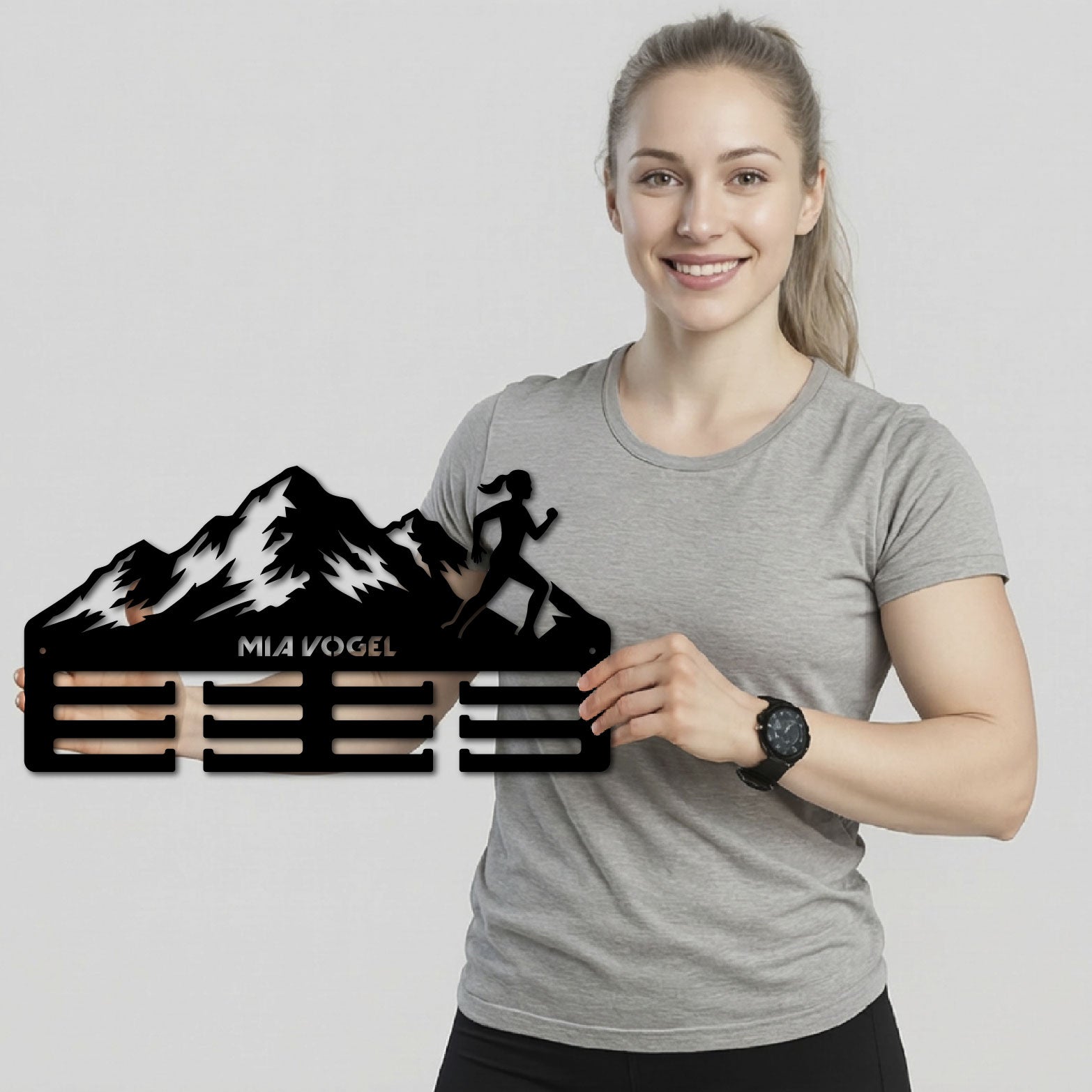 Medaillenhalter Trail Running Ultratrail personalisiert