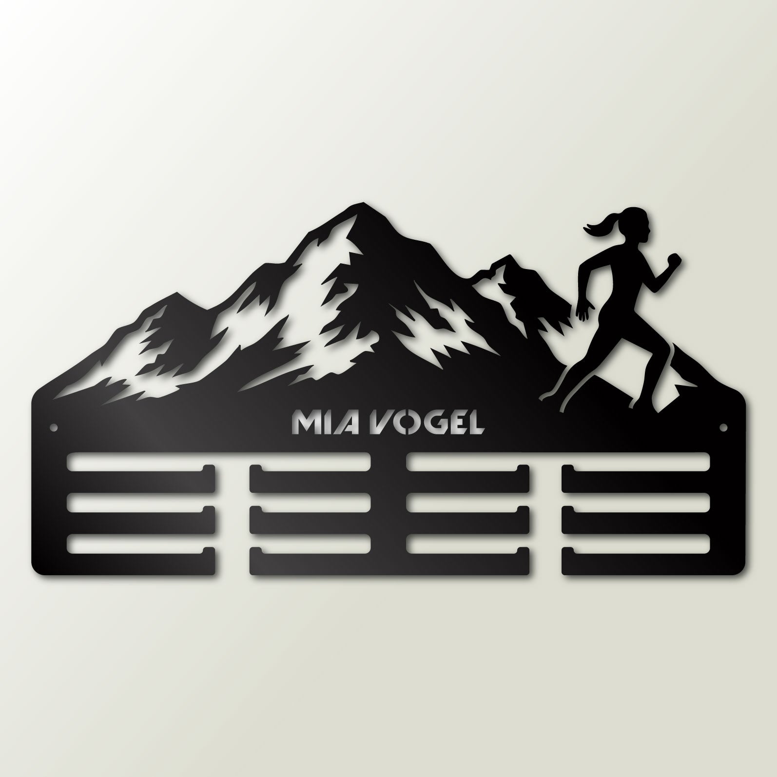 Medaillenhalter Trail Running Ultratrail personalisiert