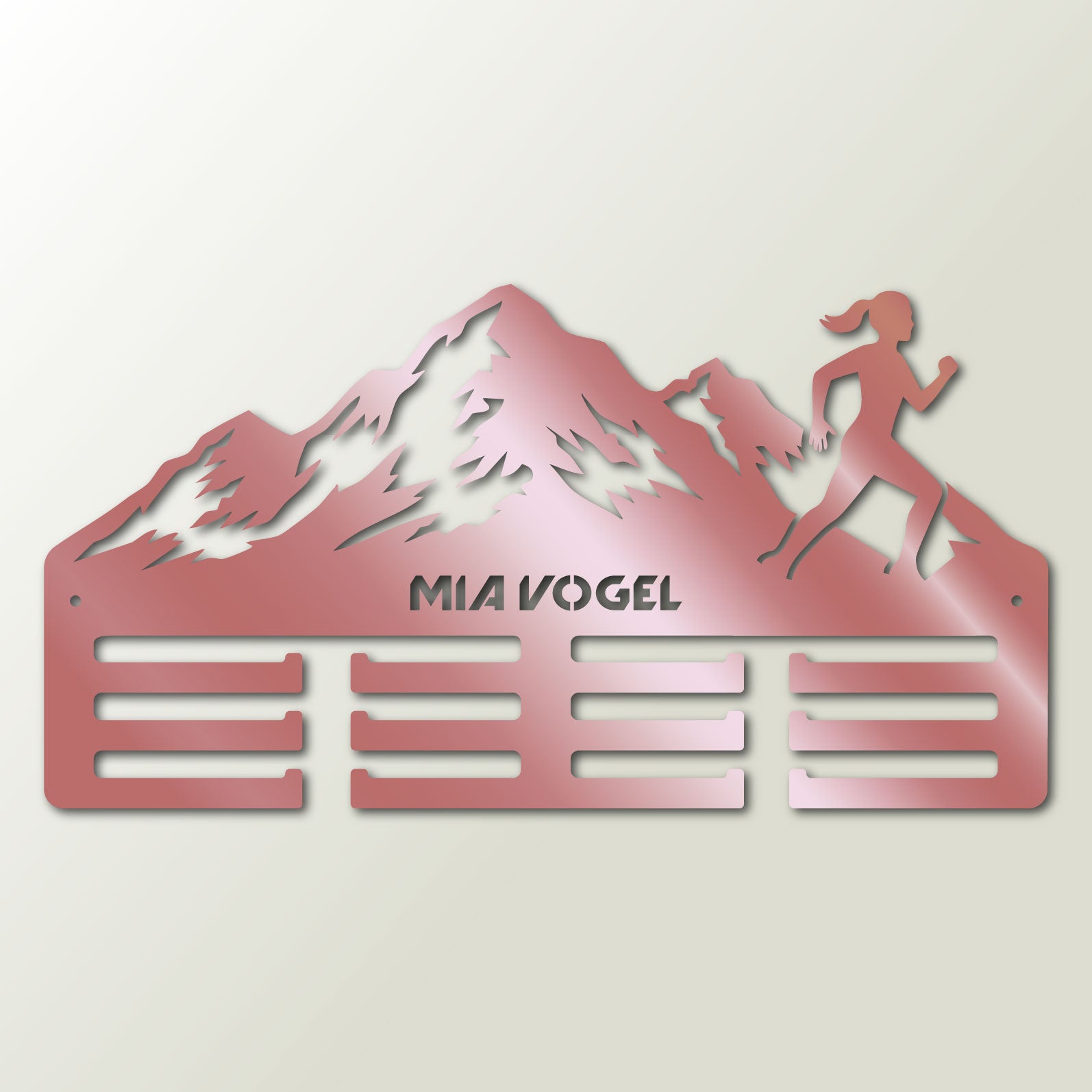 Medaillenhalter Trail Running Ultratrail personalisiert