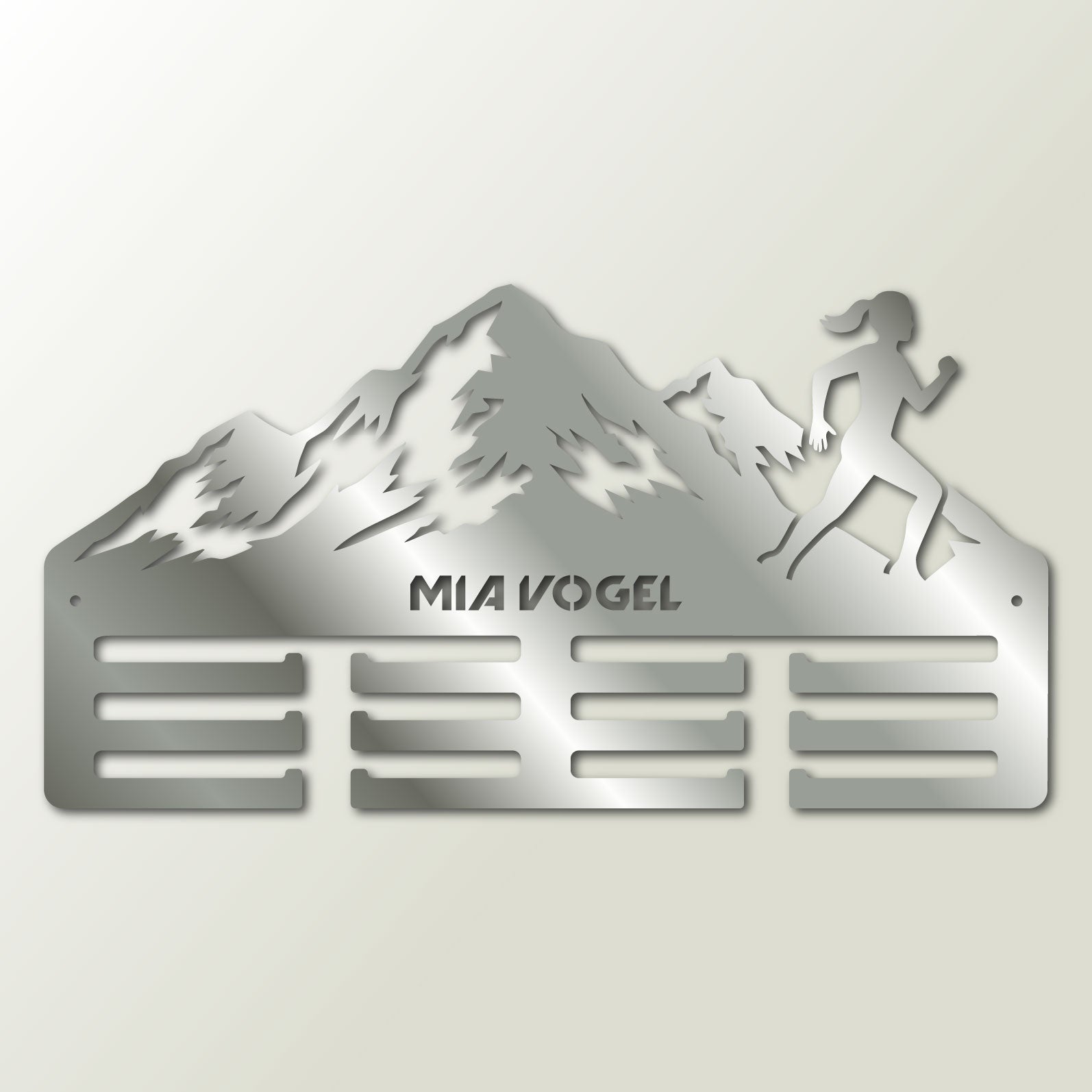 Medaillenhalter Trail Running Ultratrail personalisiert