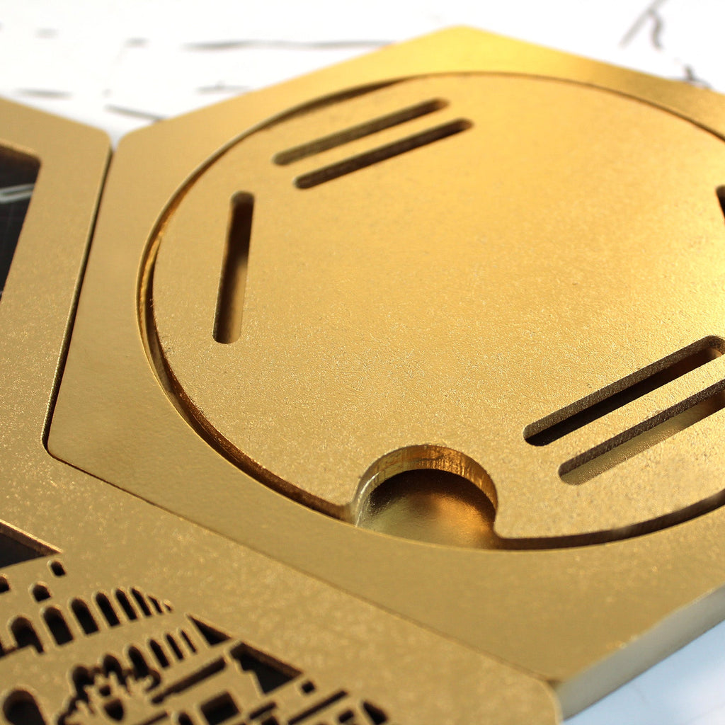 Medaillenhalter Halbmarathon personalisiert aus Holz
