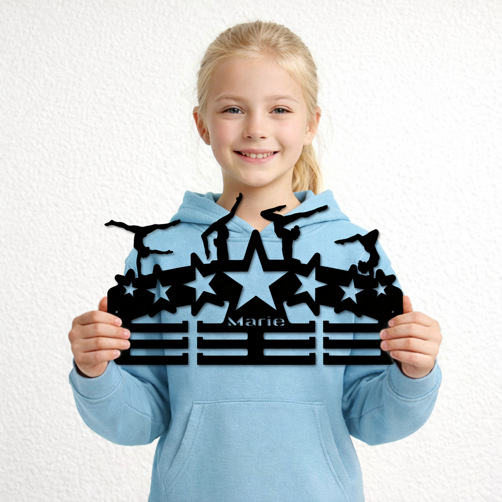 Personalisierter Medaillenhalter Rhythmische Sportgymnastik